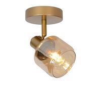 Lucide Foco de techo Bjorn, 1 luz, oro/latón