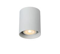 Lucide Bodi downlight de techo, redondo, blanco, Ø 8 cm, 1 luz, aluminio