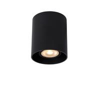 LUCIDE BODI - Foco de techo - Ø 8 cm - 1xGU10 - Negro