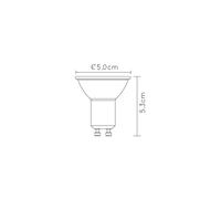 Lucide Bombilla reflectora LED GU10 5W dim to warm blanco EC:EPREL:920830