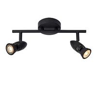LUCIDE CARO - Foco de techo - 2xGU10 - Negro