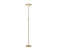 Lucide CELESTE - Lámpara de suelo - Ø 28 cm - LED Regul. - 1x21W 2700K - Oro mate / Latón Oro mate / Latón