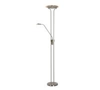 LUCIDE CHAMPION-LED - Lámpara de lectura - Ø 30 cm - LED Regul. - 3000K - Cromo mate