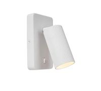 Lucide Foco de pared Clubs, 1 luz, blanco