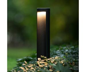 Lucide Combo bolardo luminoso LED, negro, 65 cm, aluminio, IP54 EC:EPREL:862495