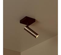 Lucide Downlight Grado, longitud 10 cm, gris, metal