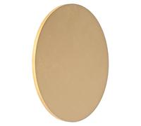 LUCIDE EKLYPS LED - Lámpara de pared - Ø 25 cm - LED - 1x8W 3000K - Oro mate / Latón