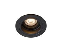 LUCIDE EMBED - Foco empotrable en el suelo - Ø 9,1 cm - 1xGU10 - Negro