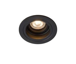 LUCIDE EMBED - Foco empotrable en el suelo - Ø 9,1 cm - 1xGU10 - Negro