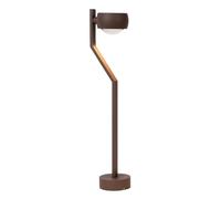 LUCIDE ESTAL - Lámpara baliza - LED - 1x9W 2700K - IP54 - Marrón óxido