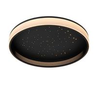 LUCIDE ESTREJA - Lámpara de techo - Ø 40 cm - LED 3 StepDim - CCT - 2500K/3000K - Negro