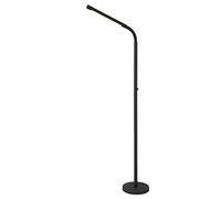 LUCIDE GILLY - Stehlampe Mit Leselampe - LED Dim. - 1x3W 2700K - Schwarz
