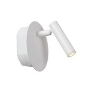 Lucide Proyector LED recargable de pared Jolijn, blanco, Ø 10,2 cm, imán EC:EPREL:1841013