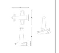 Lucide lámpara colgante LED para habitación infantil Fokker, gris, longitud 46 cm, EC:EPREL:2367195
