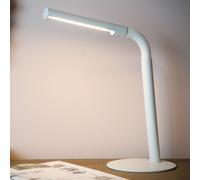 Lucide Lámpara de mesa LED Gilly, blanca, flexible, metal EC:EPREL:818846