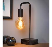 Lucide Lámpara de mesa Lorin en negro