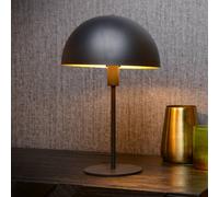 Lucide Lámpara de mesa Siemon de acero, negro