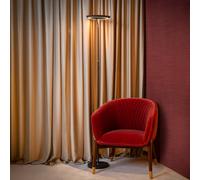 Lucide Lámpara de pie LED Celeste, negra, altura 174 cm, metal EC:EPREL:1876015