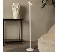 Lucide Lámpara de pie LED recargable Antrim, blanca, 1 luz, IP54, atenuable