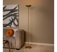 Lucide Lámpara de pie LED ZENITH, color dorado, altura 180 cm, metal, atenuable EC:EPREL:1840980