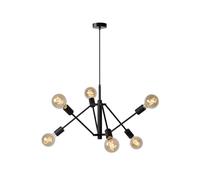 Lucide Lámpara colgante Lester, 6 luces, regulable