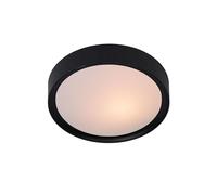LUCIDE LEX - Lámpara de techo - Ø 25 cm - 1xE27 - Negro