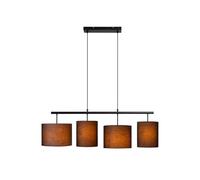 Lucide MAYA - Lámpara colgante - 4xE27 - Negro Negro