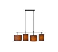 Lucide MAYA - Lámpara colgante - 4xE27 - Negro Negro