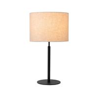 LUCIDE MAYA - Lámpara de mesa - Ø 26 cm - 1xE27 - Beige