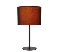 LUCIDE MAYA - Lámpara de mesa - Ø 26 cm - 1xE27 - Negro