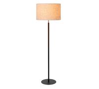 LUCIDE MAYA - Lámpara de suelo - Ø 45 cm - 1xE27 - Beige