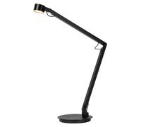Lucide OGDEN - Lámpara de mesa - LED con atenuación de 3 pasos - 1x7W 3000K - Negra