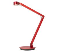 Lucide OGDEN - Lámpara de mesa - LED con atenuación de 3 pasos - 1x7W 3000K - Roja