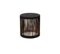 LUCIDE PINGIL - Lámpara de pie recargable para interior y exterior (33,5 cm), color negro
