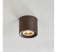 Lucide Plafón LED Fedler dim to warm, negro