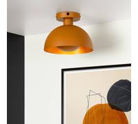 Lucide Plafón Siemon de acero, Ø 25 cm, amarillo ocre