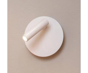 Lucide Proyector LED recargable de pared Jolijn, blanco, Ø 10,2 cm, imán EC:EPREL:1841013