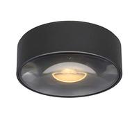 LUCIDE RAYEN - Foco de techo Baño - Ø 10 cm - LED - 1x6W 3000K - IP65 - Negro