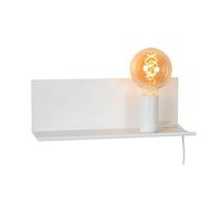 LUCIDE SEBO - Lámpara de cabecera/Lámpara de pared - 1xE27 - Blanco