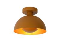 Lucide Plafón Siemon de acero, Ø 25 cm, amarillo ocre