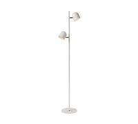 Lucide SKANSKA - Lámpara de suelo - LED Regul. - 2x5W 3000K - Blanco Blanco