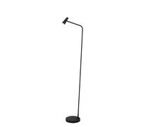 LUCIDE STIRLING - Lámpara de pie recargable - Batería - LED 3 StepDim - 1 x 3 W 2700 K - Negro