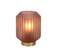 LUCIDE SUENO - Lámpara de mesa - Ø 13 cm - 1xE14 - Rosa