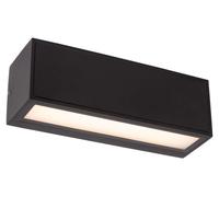 Lucide SUTTON - Lámpara de pared, interior/exterior - solar - LED - 1x1,5W, 2700K/3000K - IP54 - sensor de luz diurna/nocturna -