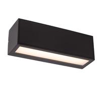 LUCIDE SUtton - Lámpara de pared solar para exteriores LED DIM. 2850K/3150K IP54 Sensor día/noche Negro
