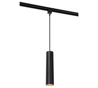 LUCIDE TRACK FLORIS Lámpara colgante - Sistema de carril monofásico/Iluminación con rieles - 1xGU10 - Negro (Extensión)
