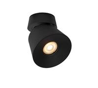 LUCIDE TRIGONO - Foco de techo - Ø 10,5 cm - 1xGU10 - Negro