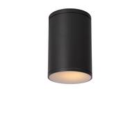 LUCIDE TUBIX - Foco de techo Dentro/Fuera - Ø 10,8 cm - 1xE27 - IP54 - Antracita