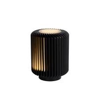 LUCIDE TURBIN - Lámpara de mesa - Ø 10,6 cm - LED - 1x5W 3000K - Negro