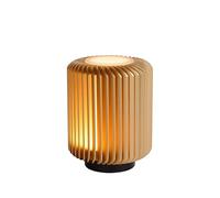 Lucide TURBIN - Lámpara de mesa - Ø 10,6 cm - LED - 1x5W 3000K - Oro mate/Latón